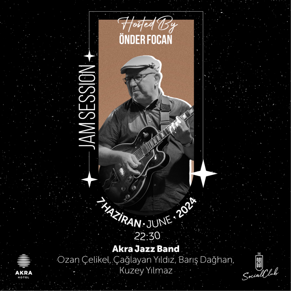 Akra Jazz Gecmis Festivaller Jam Session 2024 Onder Card D